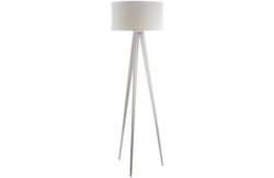 Habitat Yves White Metal Tripod Floor Lamp.